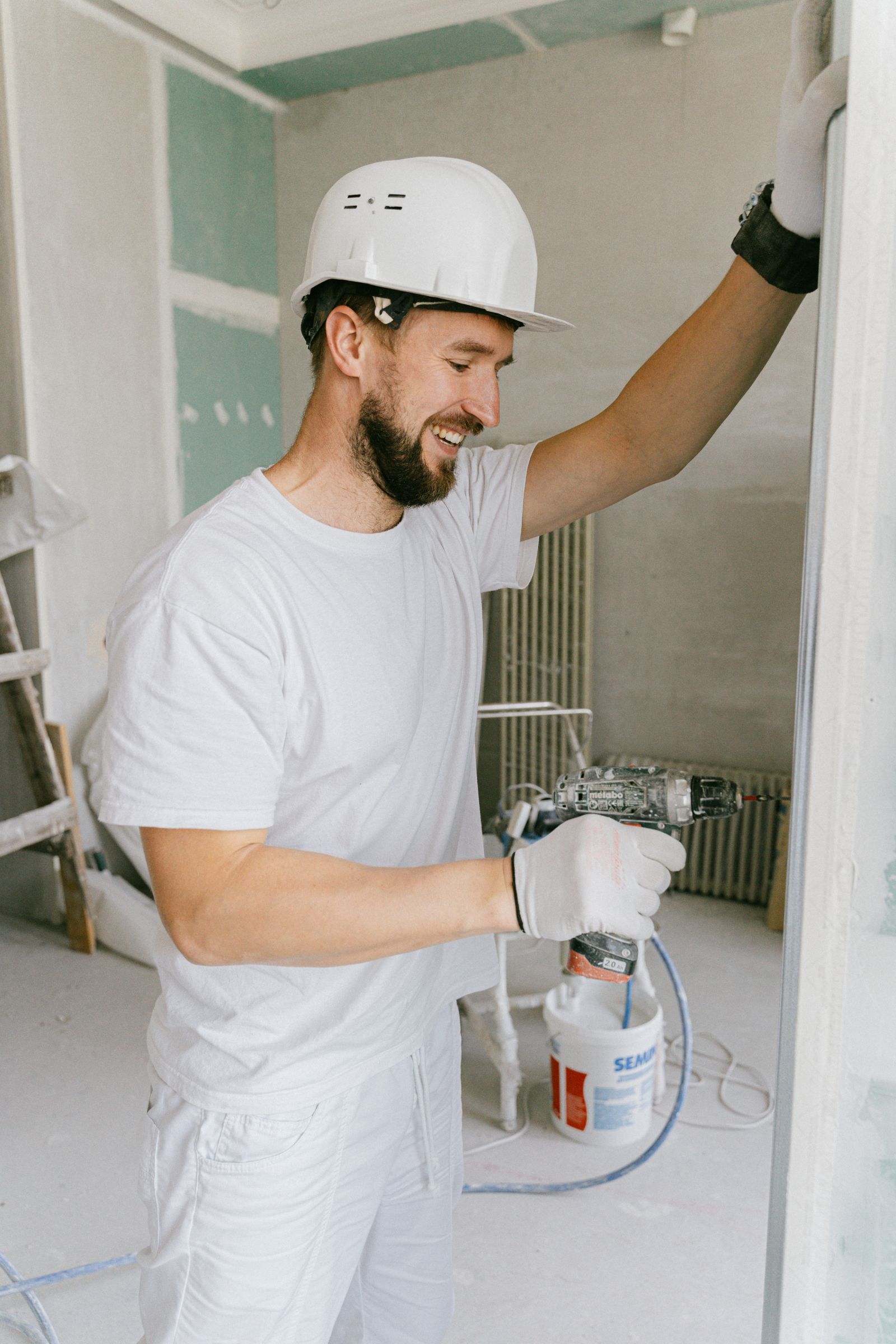 St. Louis homeowner in a finished renovated room