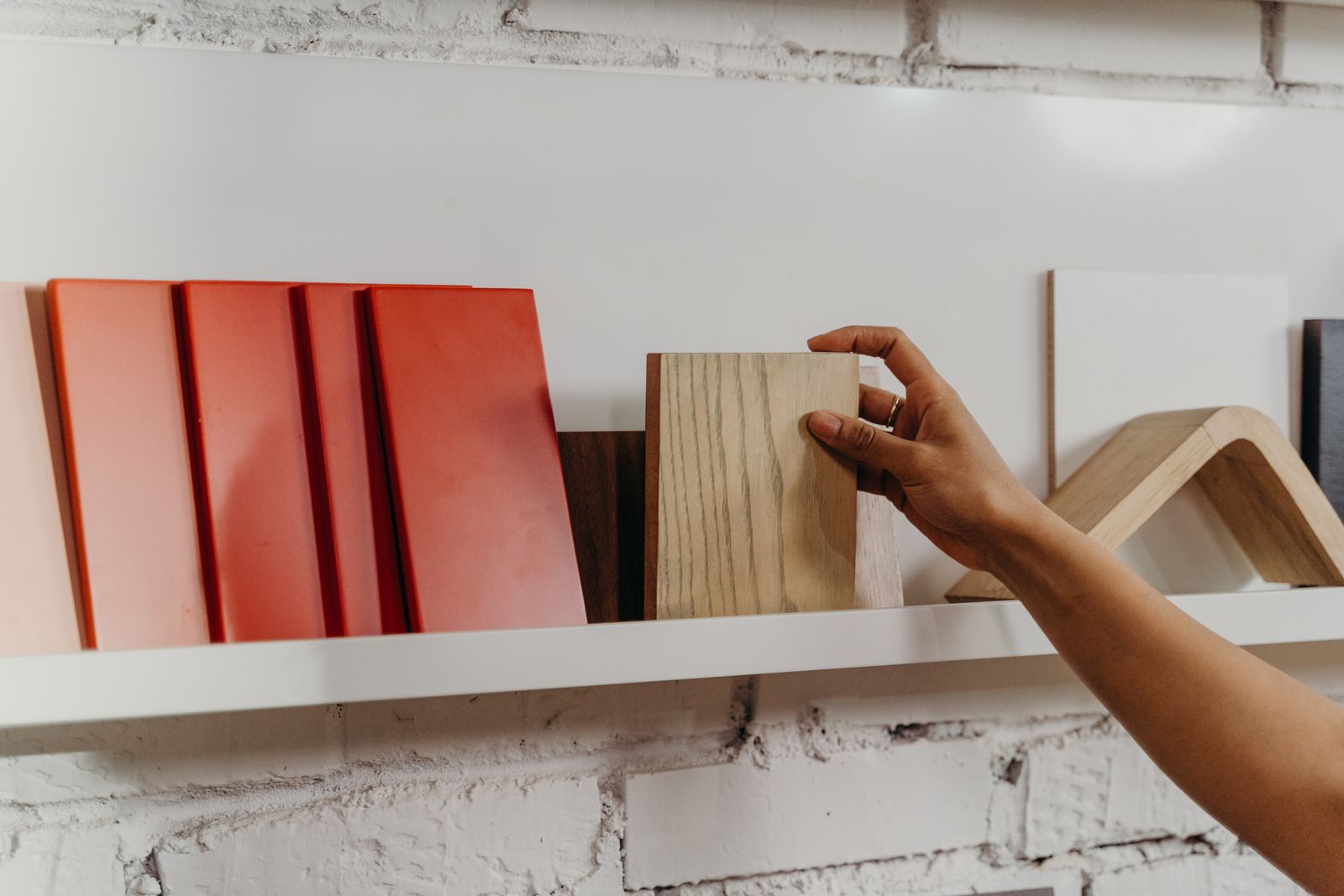 Cabinetry samples and installed work